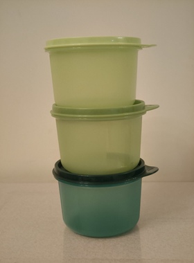 (海)  450ml保鲜盒 冷藏干货零食 绿色