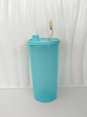 （海）1.5L蓝色圆形纤巧壶  保鲜盒