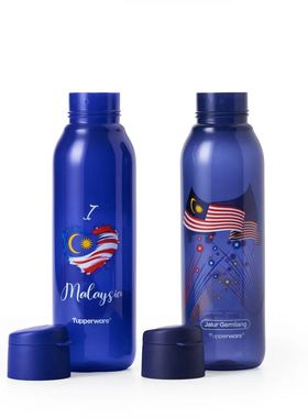 (海)750ml蓝色英伦风依可瓶 随手杯耐高温80°