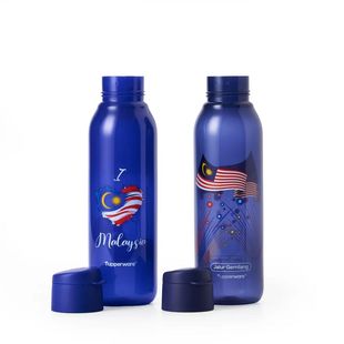 随手杯耐高温80° 750ml蓝色英伦风依可瓶 海