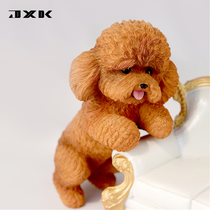 jxk泰迪狗摆件治愈系手办