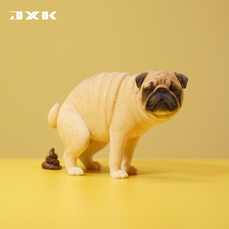 JXK现货中国大陆半蹲巴哥犬