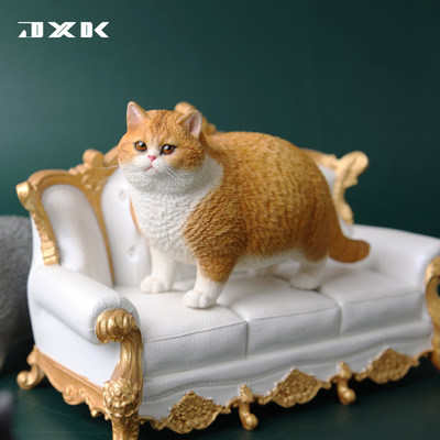 现货jxk16肥猫仿真猫咪模型