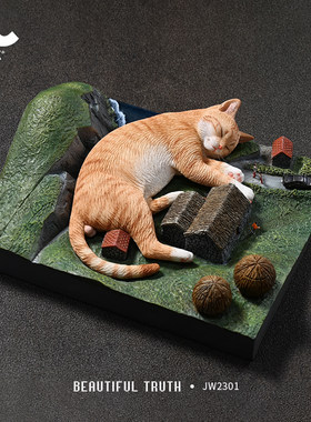 JXK进击的巨猫GK模型摆件