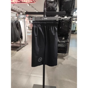 百搭AKSU573 新休闲韦德系列透气休闲短裤 李宁男子五分裤 2024夏季