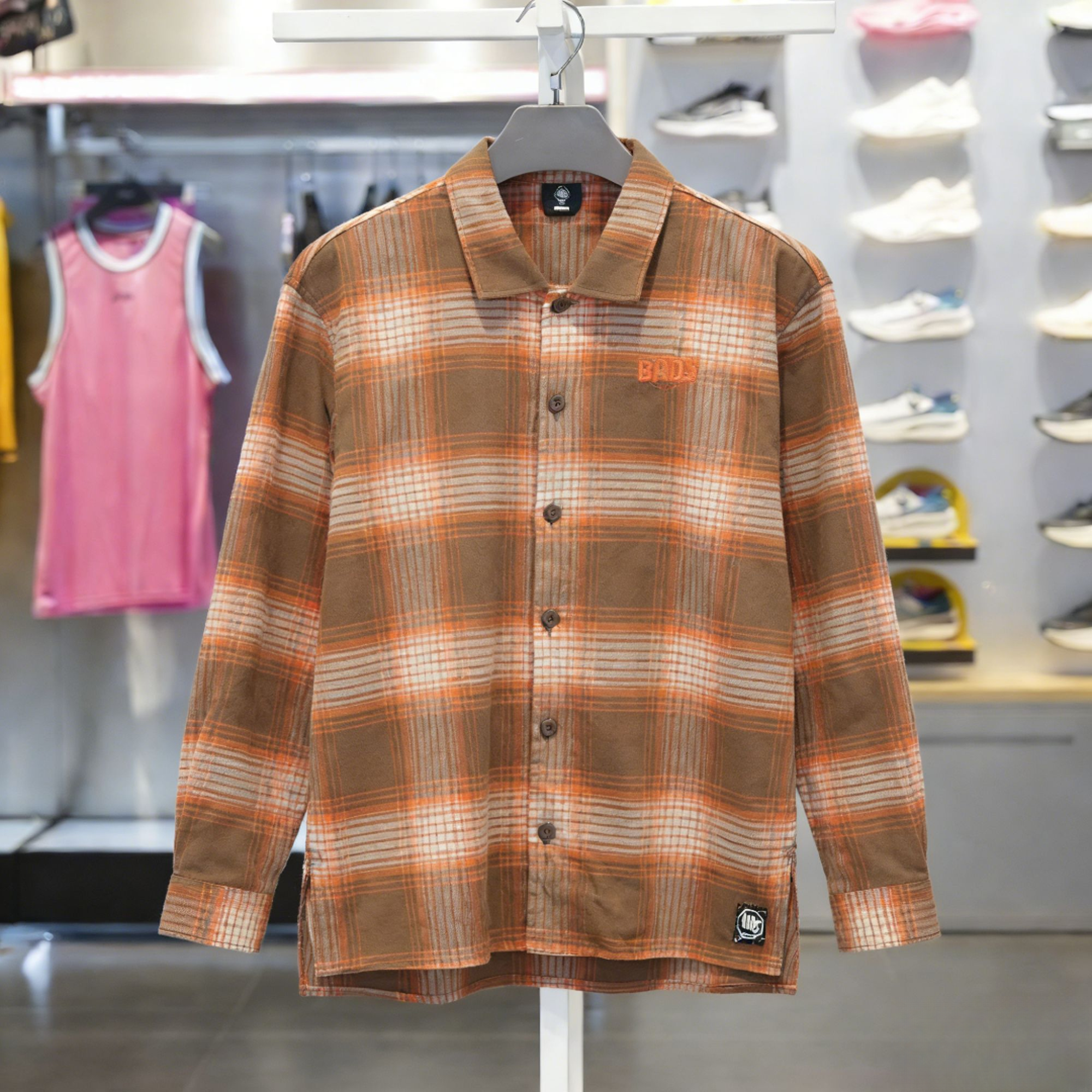 李宁正品反伍篮球系列男子条纹纽扣翻领宽松休闲长袖衬衫ASHU473,运动服/休闲服装,运动POLO衫,淘宝优惠券,粉丝福利购,淘宝优惠卷