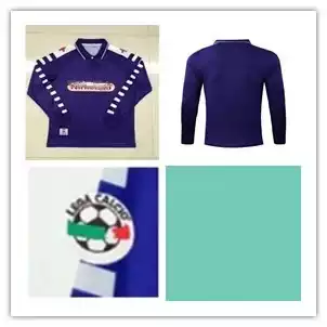 &F.iorentin 1998-99 retro home long jersey【ID：2211126】