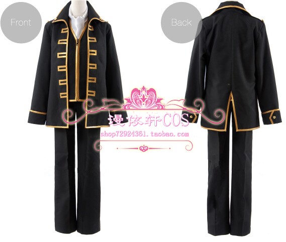 现货 cos 银魂 金色 真选组队服 冲田总悟制服 可定做