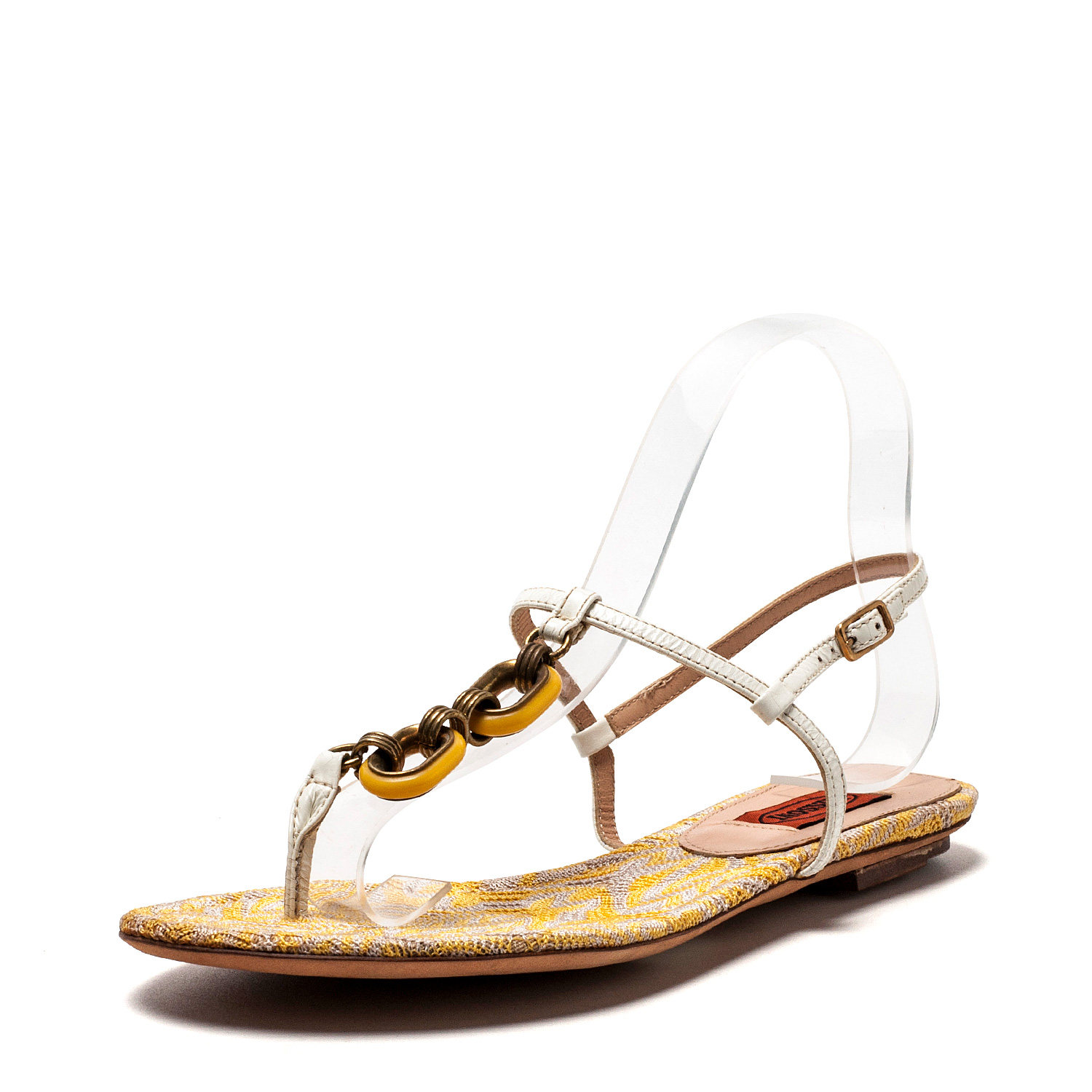 中古风真皮细带罗马凉鞋子女夏季夹趾平跟民族风一字带BABQSA0009