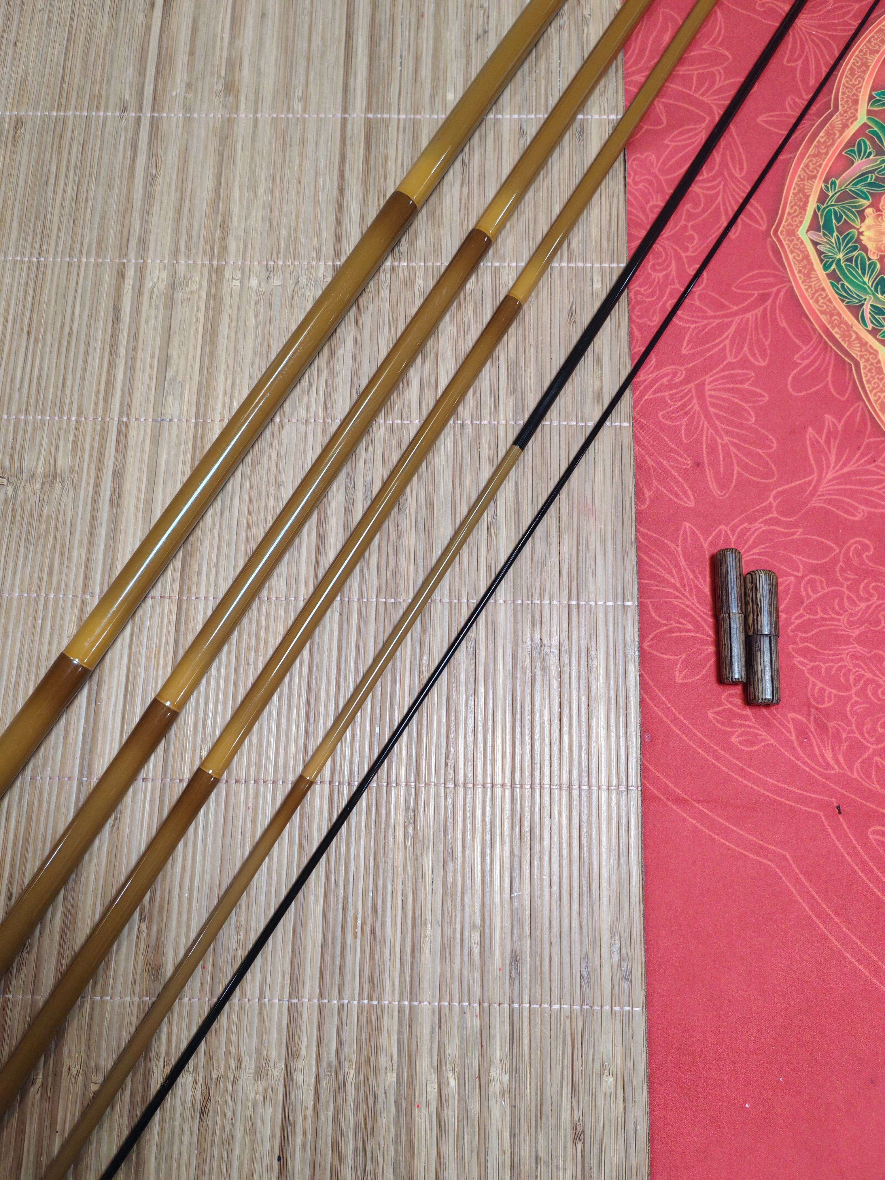 峰匠18尺/5.4米日本西家二手并继户外水库野钓碳素台钓鱼竿手杆