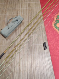 朱纹峰奴什15尺 4.5米日本西家二手并继水库碳素台钓鱼竿手杆