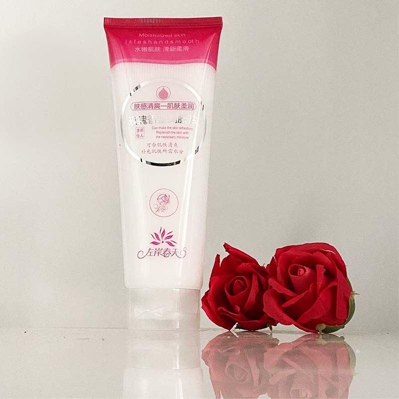 浴盐瓶装左岸春天玫瑰香型润肤盐洗澡膏体磨砂沐浴盐洗浴盐湿盐膏