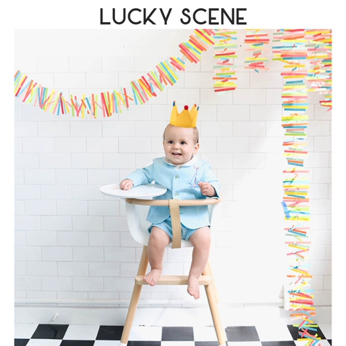 [Счастливый реквизит] Фетровая шляпа на день рождения, детская шапка для собаки, питомца, годовалая корона, день рождения, кошка для мальчика