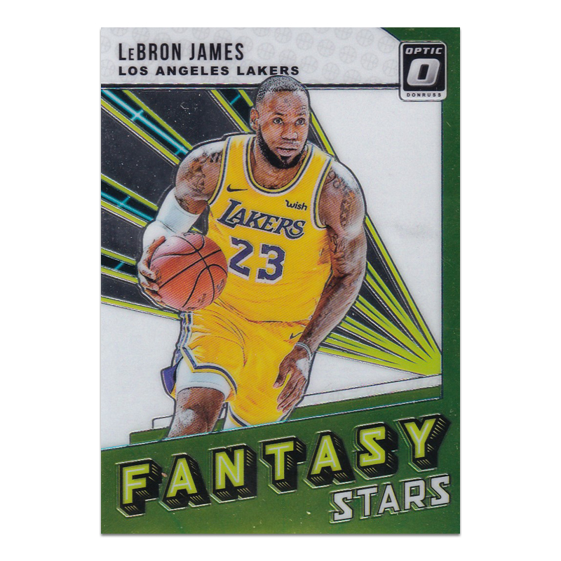 nba球星卡 勒布朗 詹姆斯 2018-19 panini donruss