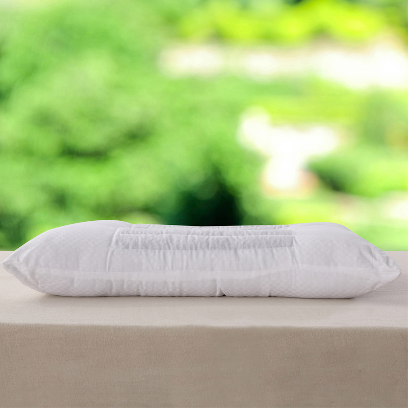 雅绿家纺 枕头荞麦壳护颈助睡眠枕成人单人颈椎枕乔麦皮全棉枕芯