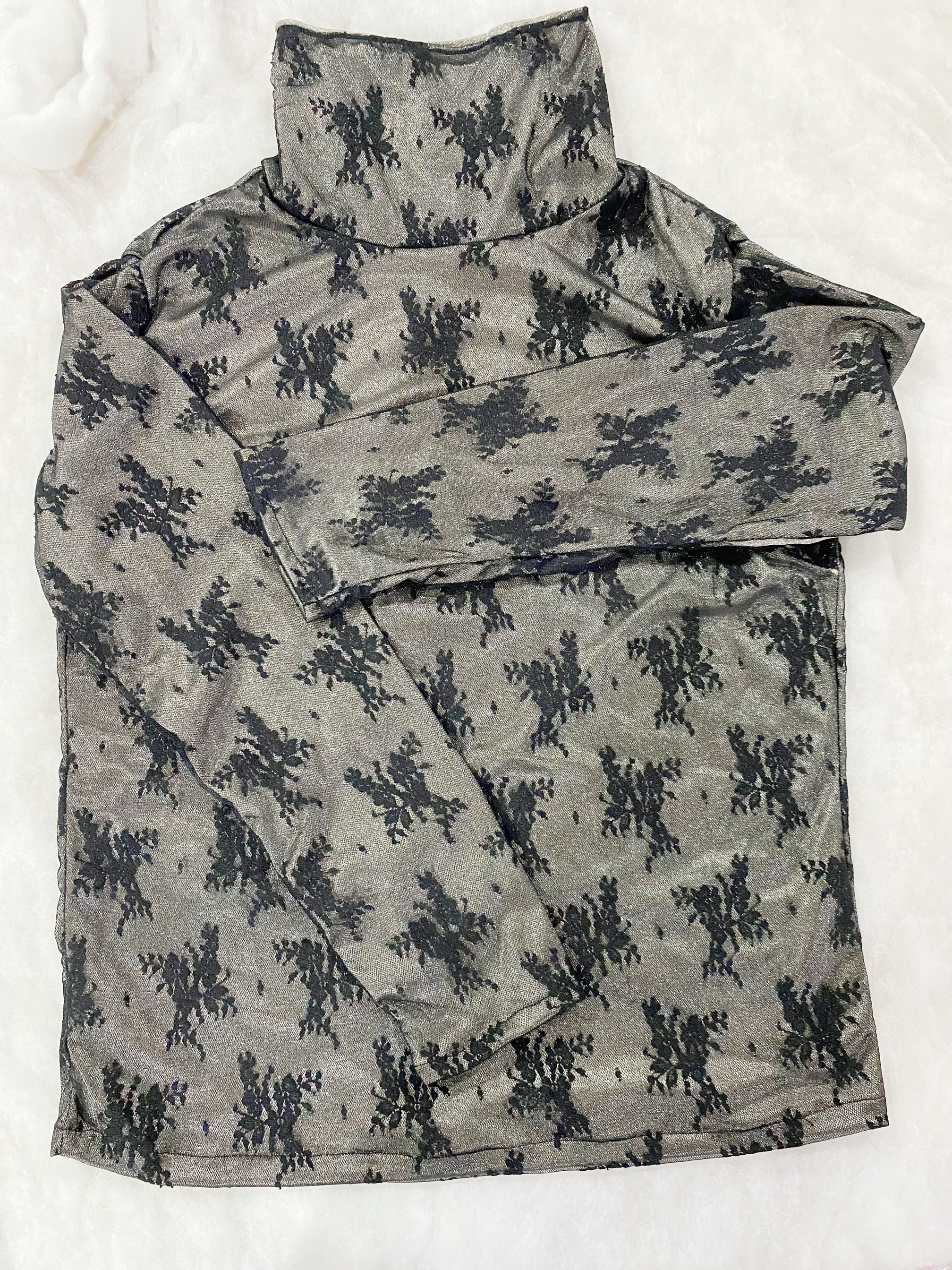 银丝娜银纤维衣服正品5093长袖脖套促进睡眠排毒抗炎疏通血液上衣