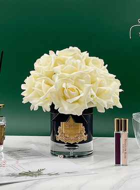 正品法国COTE NOIRE十三朵玫瑰无火香氛花高端生日伴手礼家居摆件