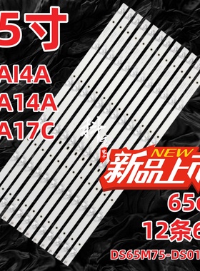 适用暴风65R4灯条65X3 65A174 65A14A 65AI4A DS65M75-DS01-V01