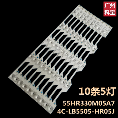 适用TCL D55A9C灯条55P1-CUD JB 5*10 55HR330M05A7 V1 5灯 10条