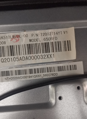 代用改装康佳LED65K510L电视机灯条CC02650D610V02 12条6灯61cm