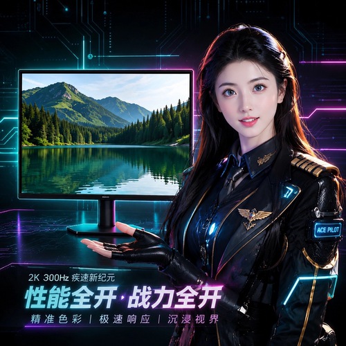 技嘉G27Q3 Gaming Monitor27寸2K分辨率300Hz显示屏
