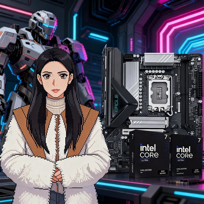 智灵同款  Ultra7 265KF+ 技嘉 B860M 办公  AI创作 电竞 板U套装