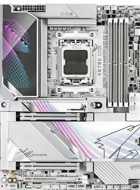 技嘉  X870E A MASTER X3DI CE电竞冰雕超级雕主板搭AMD