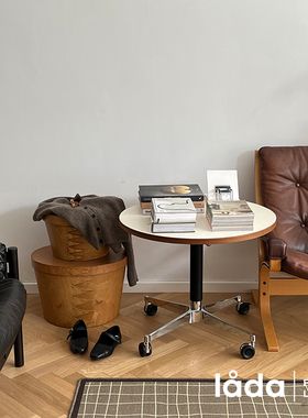 多匣lada 拿铁小桌 沙发伴侣小户型家用升降可移动方桌圆桌咖啡桌