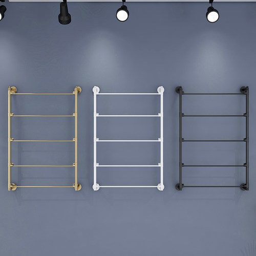 丝带收纳架花店花束鲜花包装彩纸架子置物架挂墙上缎带彩带展示架