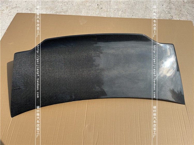 三菱Lancer Evolution EVO 8碳纤维尾盖9代改装DLK尾箱盖后盖包围