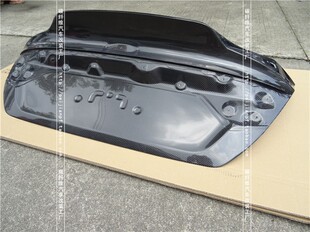 适用于本田十代思域碳纤维尾盖CIVIC FK7改装CSL尾箱盖后盖大包围