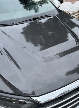 适用于新款大众速腾碳纤维机盖SAGITAR改装开孔引擎盖头盖大包围