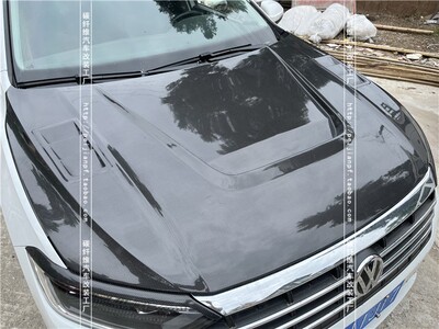 适用于新款大众速腾碳纤维机盖SAGITAR改装开孔引擎盖头盖大包围