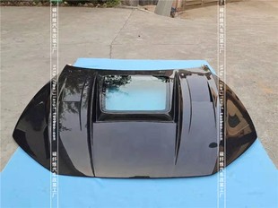 适用于新款 开孔引擎盖机头盖包围 奥迪A7碳纤维透明机盖S7 RS7改装
