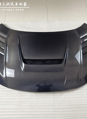 适用本田十代思域碳纤维机盖FK7 FK8 Type-R改装JS开孔引擎盖头盖