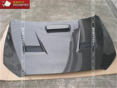 三菱Lancer Evolution EVO10代碳纤维机盖改装开孔引擎盖头盖包围