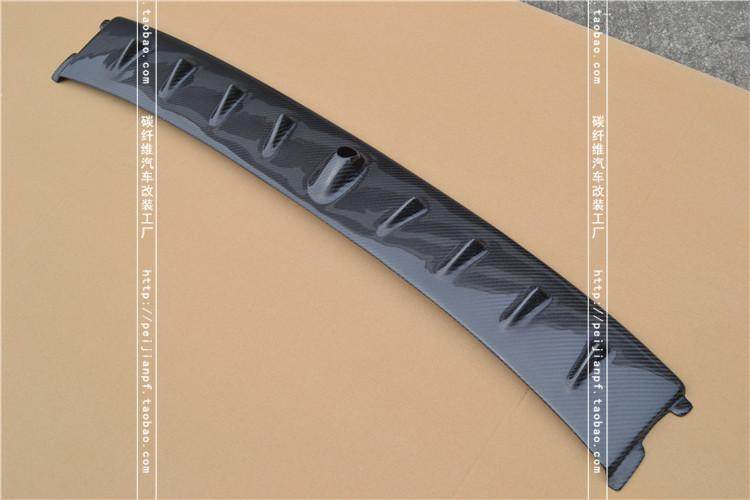 适用于三菱Lancer Evolution EVO 7 8 9代碳纤维尾翼改装顶翼扰流