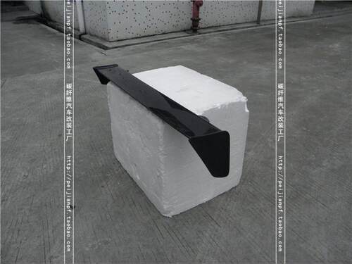适用于本田飞度碳纤维尾翼FIT GE8改装Spoon顶翼定风翼扰流板包围