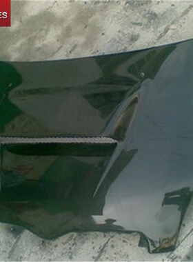 适用于丰田威姿碳纤维机盖VITZ改装STI款开孔引擎盖机头盖大包围