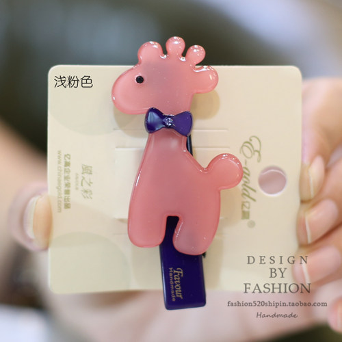 可爱小鹿头饰发夹韩国