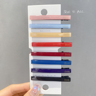 25元包邮韩国边夹卡子头饰发饰发卡刘海夹头卡鸭嘴夹发夹小款简单