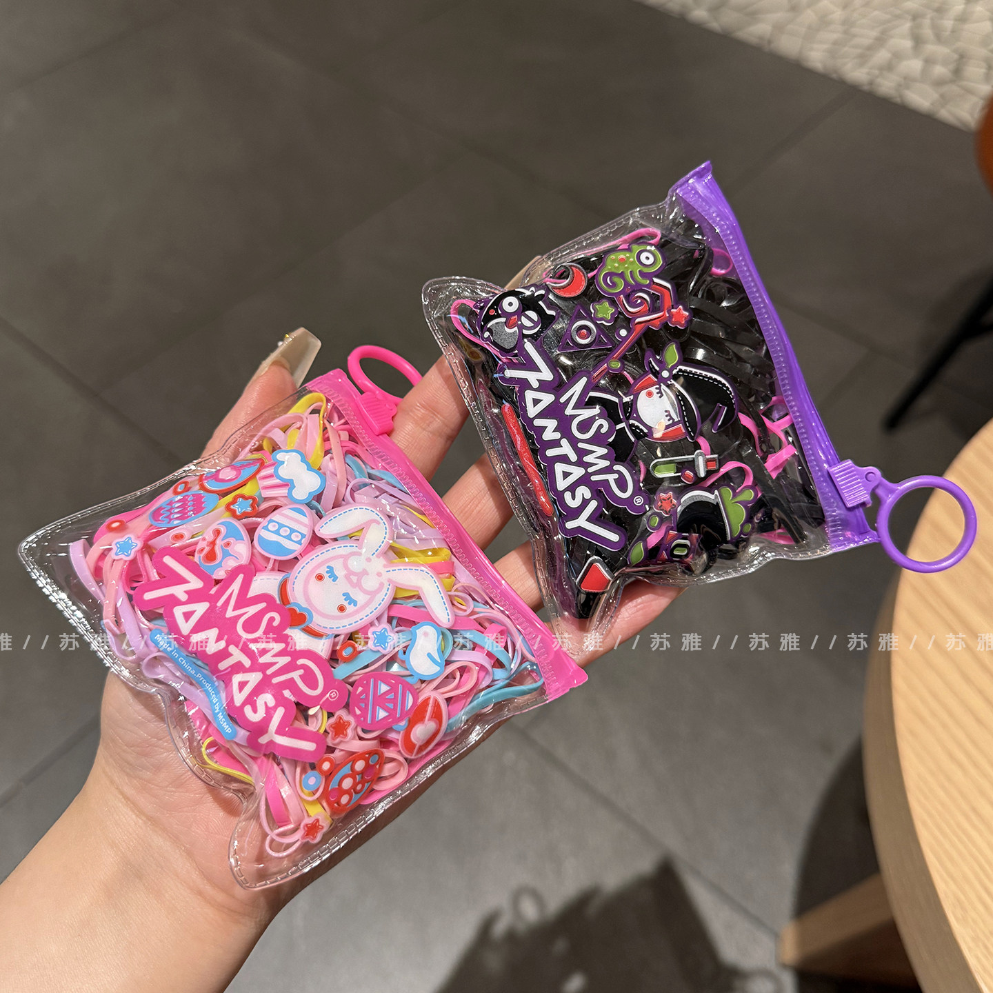 橡皮筋扎头发一次性弹性好小皮套