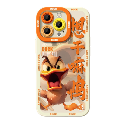 苹果15液态创意可爱手机壳