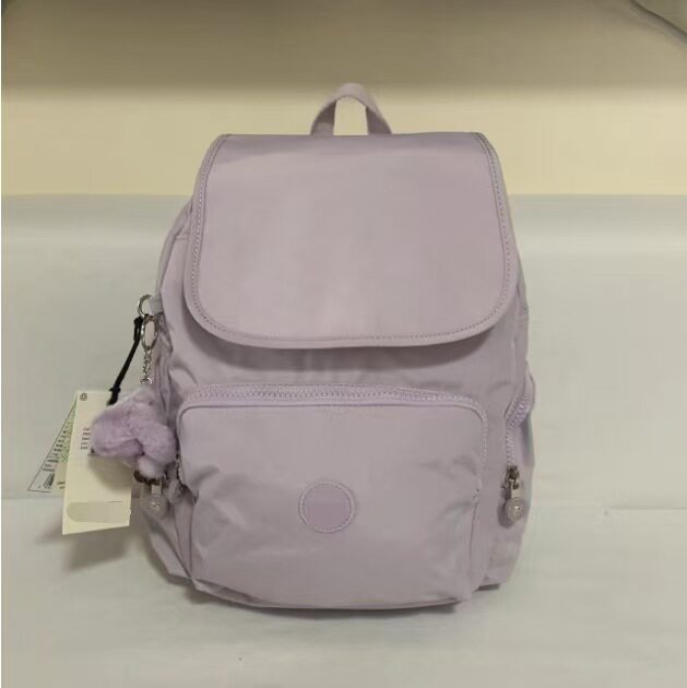 高33.5CM中号双肩包K家猴子包学院风翻盖旅行包尼龙防水