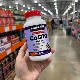 美国Kirkland科克兰辅酶CoQ10(300mg)100粒 效期27年4-5月