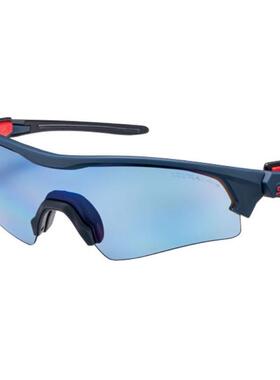 代购SWANS女士太阳镜防紫外线抗眩光防滑可调节侧垫蓝色镜片偏光