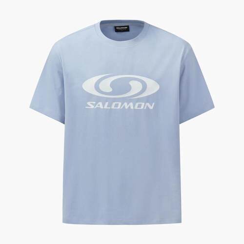 代购SALOMON萨洛蒙男士户外T恤透气吸湿速干短袖T恤圆领短袖