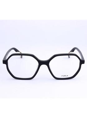 代购FURLA芙拉女士眼镜清晰视野防滑鼻托轻盈佩戴抗压结构黑色