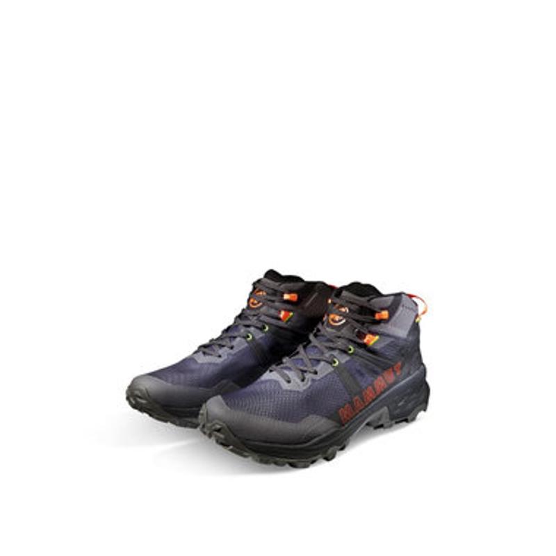 Mammut/猛犸象男士防水透气登山徒步鞋GORETEX材质高帮缓震