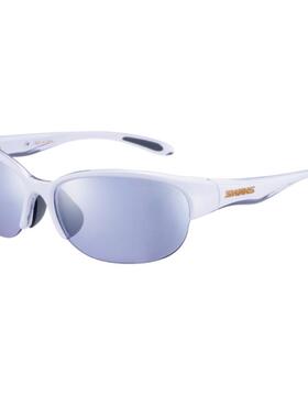 代购SWANS女士太阳镜防紫外线高对比度抗眩光防滑设计白色